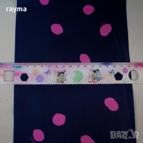 Плат Nina Ricci естествена коприна туил панели 115х16см., снимка 4 - Шалове - 29611978