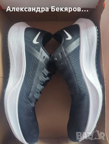 Nike Air Zoom Pegasus 38 black , снимка 3 - Маратонки - 52711765