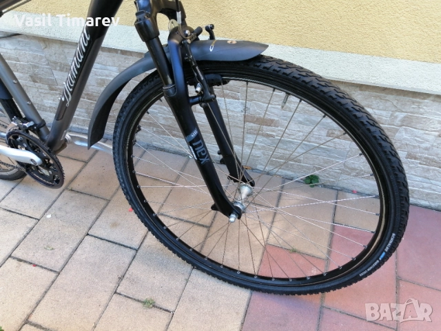 Немски алуминиев велосипед Diamant 28* pacer Sport , снимка 10 - Велосипеди - 51622057