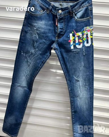 Мъжки дълги дънки висок клас Dsquared , снимка 6 - Дънки - 38502148