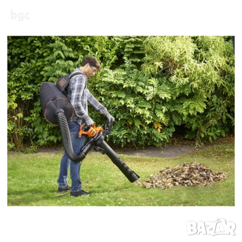 НОВ Black & Decker BEBLV301 Духалка прахосмукачка Мулчер Шредер ЛистоСъбирач 3000 W,, снимка 6 - Градинска техника - 50785069