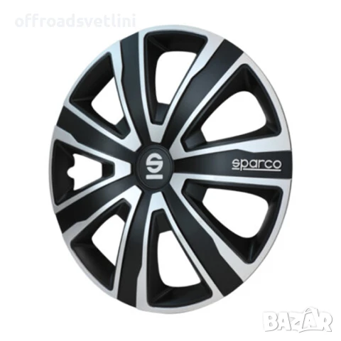 4 Броя LUX QUALITY SPARCO 15 инча Тасове за джанти 15'' Sparco PALERMO, снимка 2 - Аксесоари и консумативи - 50892169