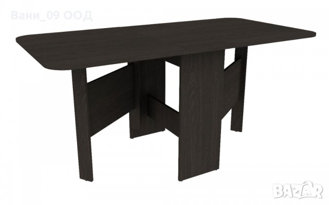 Сгъваема маса в 2 цвята, снимка 2 - Маси - 36792761