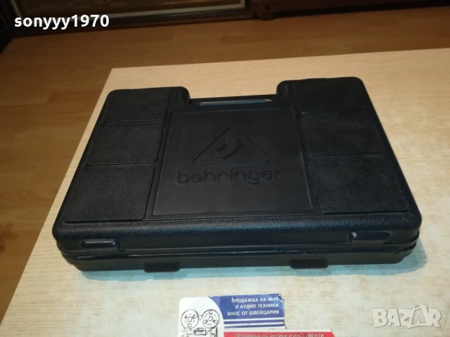 BEHRINGER NEW ПРОФИ КУФАР 1701221737, снимка 16 - Микрофони - 35467580