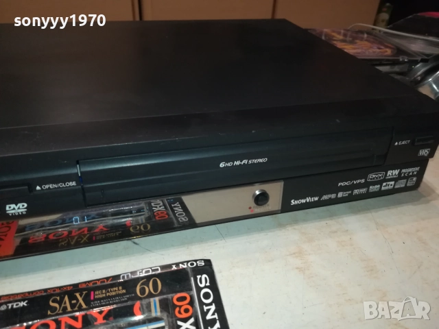 LG DVD PLAYER & VIDEO VHS RECORDER 0611251857, снимка 4 - Плейъри, домашно кино, прожектори - 52323570
