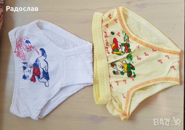 Бебешки тениски гащи лигавче 5 броя 1 год, снимка 3 - Комплекти за бебе - 36616205