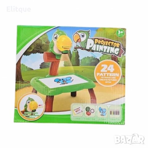 Детска масичка за рисуване с вграден проектор, снимка 9 - Рисуване и оцветяване - 52804690