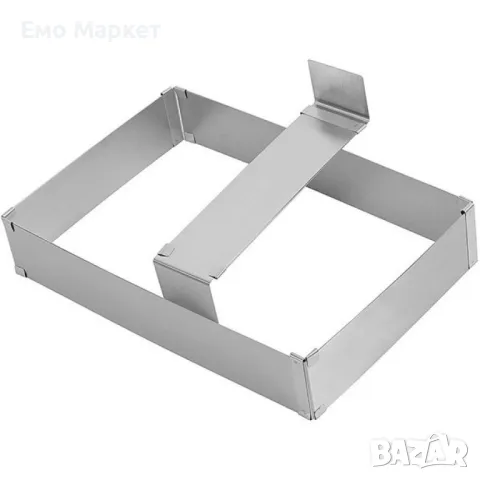 Правоъгълен ринг за торта и печива, снимка 4 - Други - 48874480