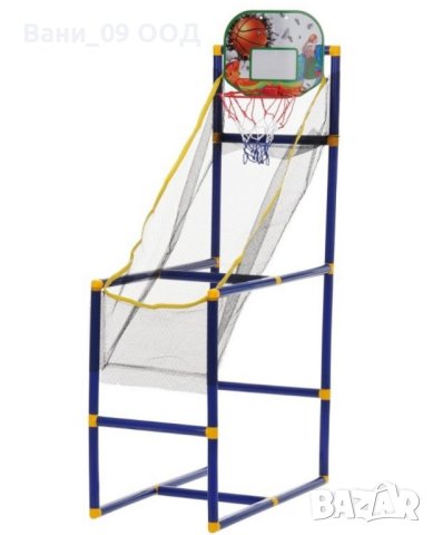Детски баскетболен кош с мрежа, снимка 1 - Играчки за стая - 40813610