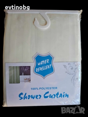 Луксозна завеса за баня 180х180см, снимка 4 - Пердета и завеси - 53935921