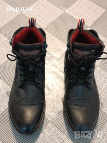 Bogatti Мъжки зимни боти от естествена кожа размер 43