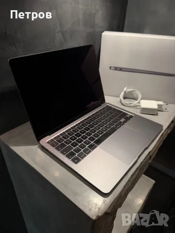 КАТО НОВ Macbook Air M1 2020 13.3 inch  256 GB, снимка 7 - Лаптопи за дома - 56166580