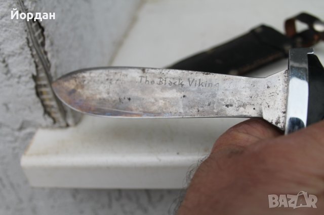 Немски скаутски нож ''The black viking'', снимка 16 - Ножове - 44294986