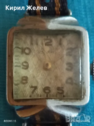 Стар механичен часовник дамски Заря СССР 18 камъка за ремонт части КОЛЕКЦИЯ 33299, снимка 2 - Антикварни и старинни предмети - 50374571