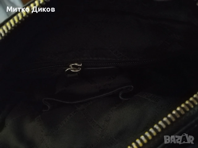 Чанта естествена кожа маркова на Silver Flame 24х22х7 см като нова, снимка 11 - Чанти - 53878851