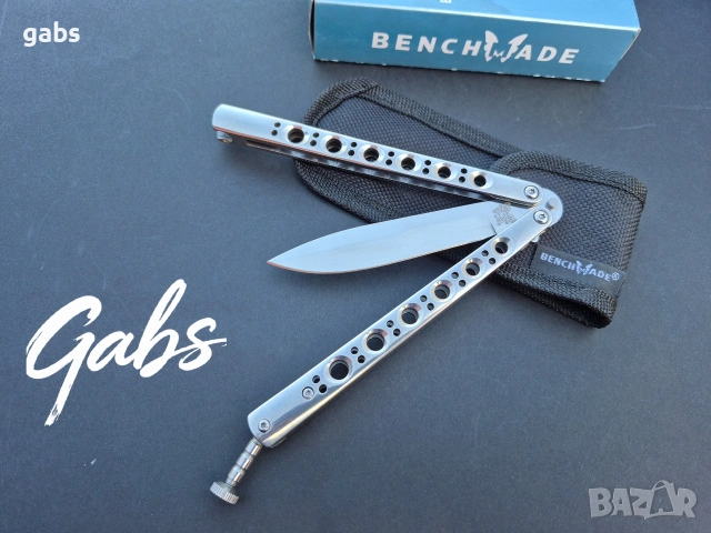 Сгъваем нож тип пеперуда Benchmade Balisong DBM-62,Weehawk, снимка 7 - Ножове - 54351418