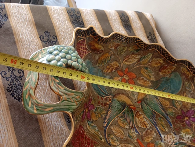Декоративно плато,фруктиера, снимка 8 - Други ценни предмети - 50872274