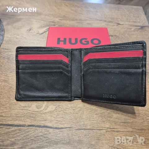 мъжки портфейл Hugo, снимка 3 - Портфейли, портмонета - 54030921