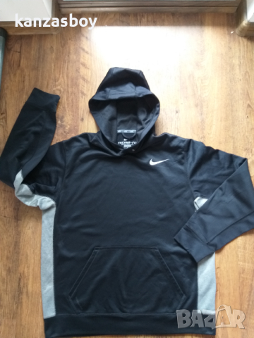 nike therma fit - страхотно мъжко горнище УГОЛЕМЕНО, снимка 3 - Спортни дрехи, екипи - 44766759