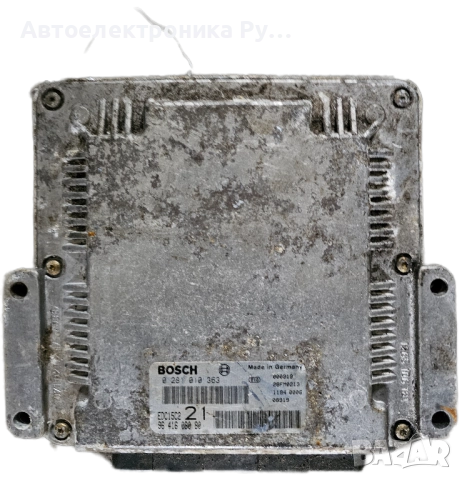 компютър PEUGEOT 406 2.0 HDI BOSCH, 0 281 010 363, 0281010363, 96 416 080 80, 9641608080, EDC15C2