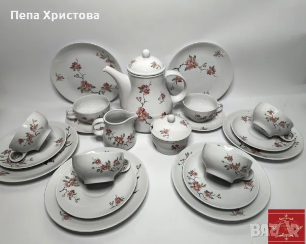 Сервиз за чай от фин немски порцелан Arzberg, снимка 1