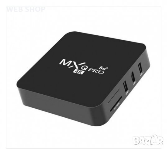 TV ANDROID HOME BOX MXQ PRO 5G 4K HD, снимка 2 - Плейъри, домашно кино, прожектори - 31929431