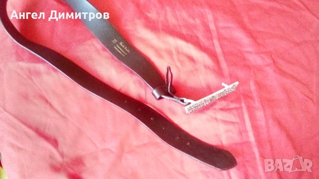 Paul Smith made in England колан естествена кожа, снимка 5 - Колани - 36940912