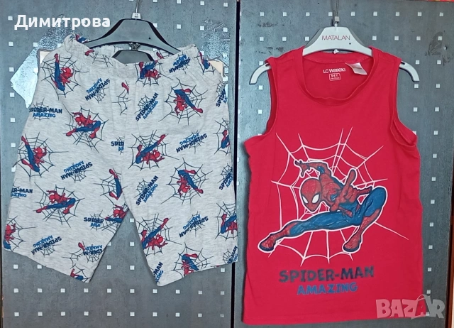 летни пижами размер 122-128см, снимка 2 - Детски пижами - 53082350