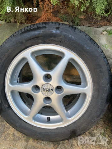 Джанти 14 цола с гуми 175/65 R14 - 4 бр., снимка 8 - Гуми и джанти - 52263547