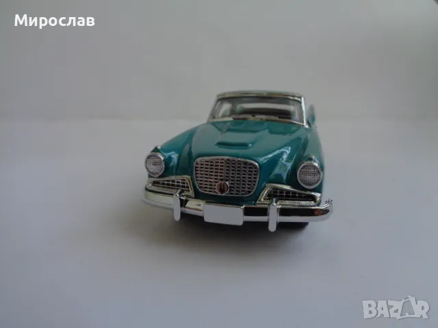 1:43 DINKY MATCHBOX STUDEBAKER GOLDEN HAWK КОЛИЧКА МОДЕЛ, снимка 2 - Колекции - 47288544