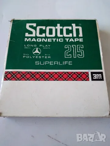 Магнетофонна лента SCOTCH 215-12W2, снимка 2 - Аудиосистеми - 56346022