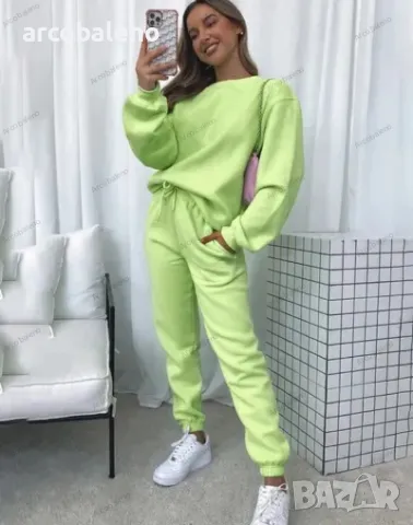 Дамски ежедневен комплект от две части, 8цвята , снимка 2 - Комплекти - 48657029