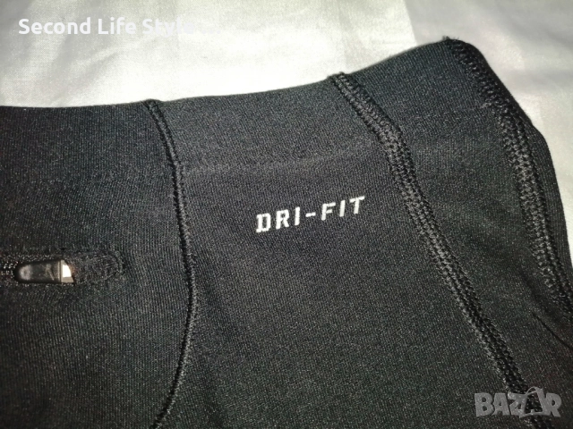 Nike Dri-FIT оригинален дамски къс клин / къси спортни панталонки р-р L , снимка 14 - Клинове - 52921382