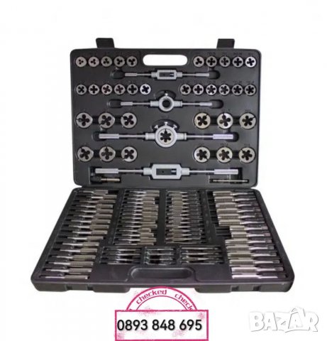  Професионелни Метчици и Плашки 110бр. М2 - М18 