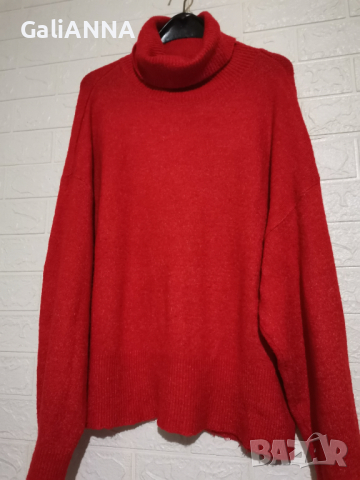 СТРАХОТЕН ПУЛОВЕР НА МАРКАТА НМ 2XL-3XL, снимка 4 - Блузи с дълъг ръкав и пуловери - 44750492