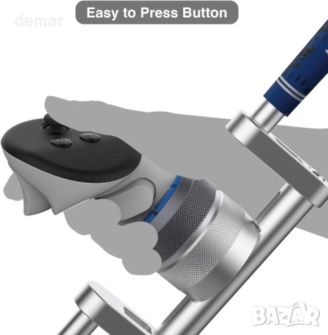 YEZRO 90-градусова приставка за голф стик за Meta Quest 3, снимка 6 - Аксесоари - 44385417