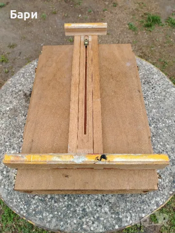 Сгъваем преносим дървен статив за рисуване, снимка 10 - Картини - 49641093