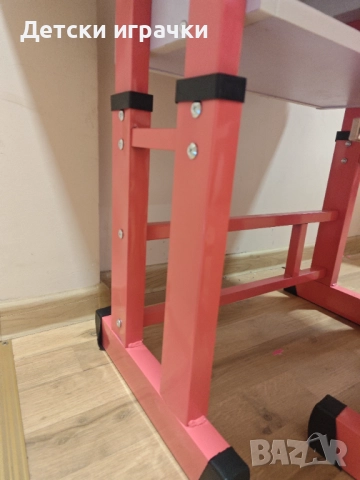 Детско бюро със столче, MDF, метал, чин и стол, снимка 12 - Мебели за детската стая - 49147049