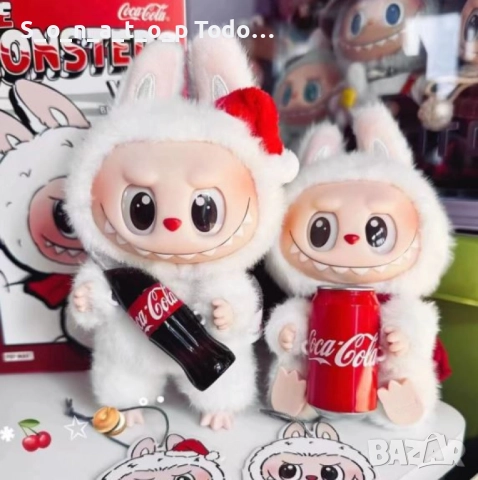 Колекционерски Labubu x Coca-Cola – Зимна лимитирана серия 