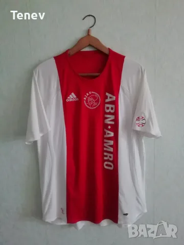Ajax Jaap Stam Оригинална Тениска Фланелка Adidas Яп Стам Аякс , снимка 2 - Тениски - 41669616