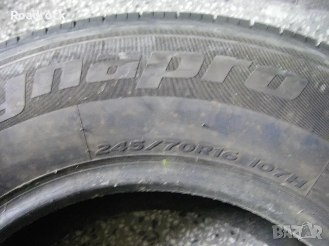 гума 245 70 R16 Hankook Dynapro - 8 mm, снимка 3 - Гуми и джанти - 55891875
