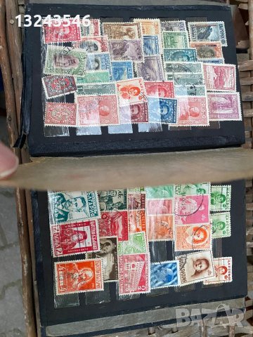 Класьор албум с царски пощенски марки поща, снимка 3 - Филателия - 42805113