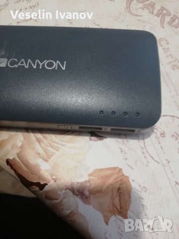 Външна батерия Canyon CNE-CPB100DG 10000 mAh, тъмно сив, снимка 11 - Външни батерии - 35120571