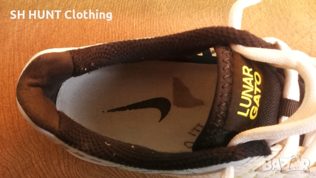 NIKE LUNAR GATO II IC White Размер EUR 40 / UK 6 за футбол в зала 27-13-S, снимка 14 - Футбол - 52654099