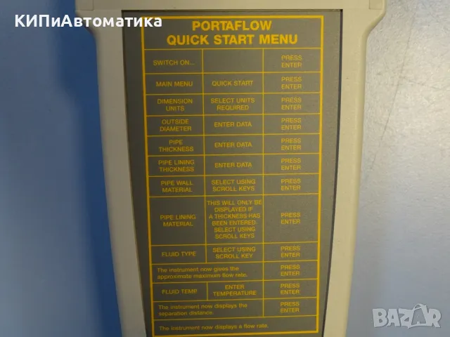 дебитомер ултразвуков Micronics PORTAFLOW 216 Flowmeter portable, снимка 13 - Други машини и части - 47789441