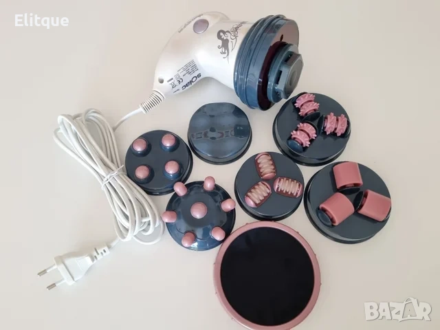 💆‍♀️ Инфрачервен антицелулитен масажор с 4 сменяеми глави 💆‍♂️