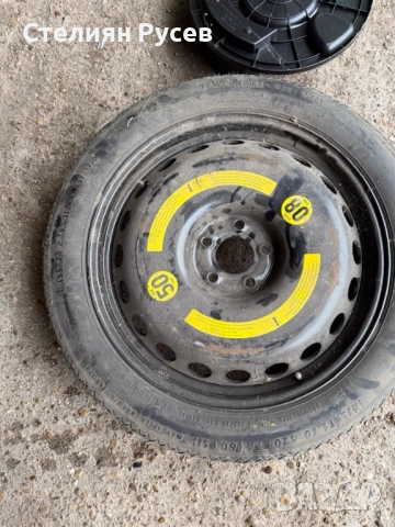 1 патерица / резервна джанта за mercedes w221 S class 5 x 112 / 19 цола  / Оригинален номер 22140002, снимка 2 - Гуми и джанти - 52377199