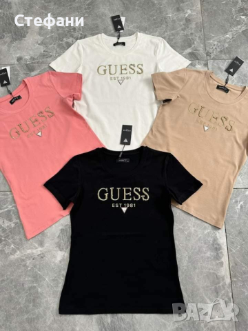 Дамска тениска Guess Реплика ААА+, снимка 1 - Тениски - 44348210