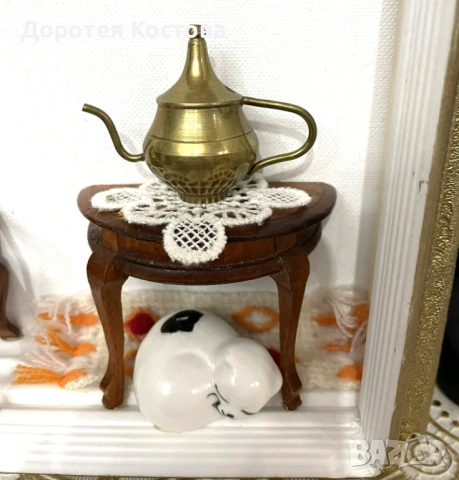 Красива украса за стена с миниатюри , снимка 2 - Декорация за дома - 53291159