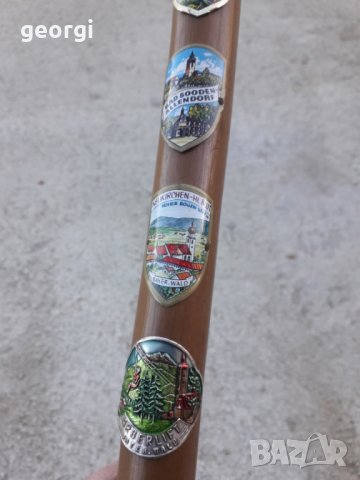 Ретро туристически алпийски бастун , снимка 6 - Колекции - 31436296